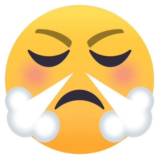 Angry emoji