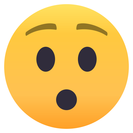 Surprised emoji